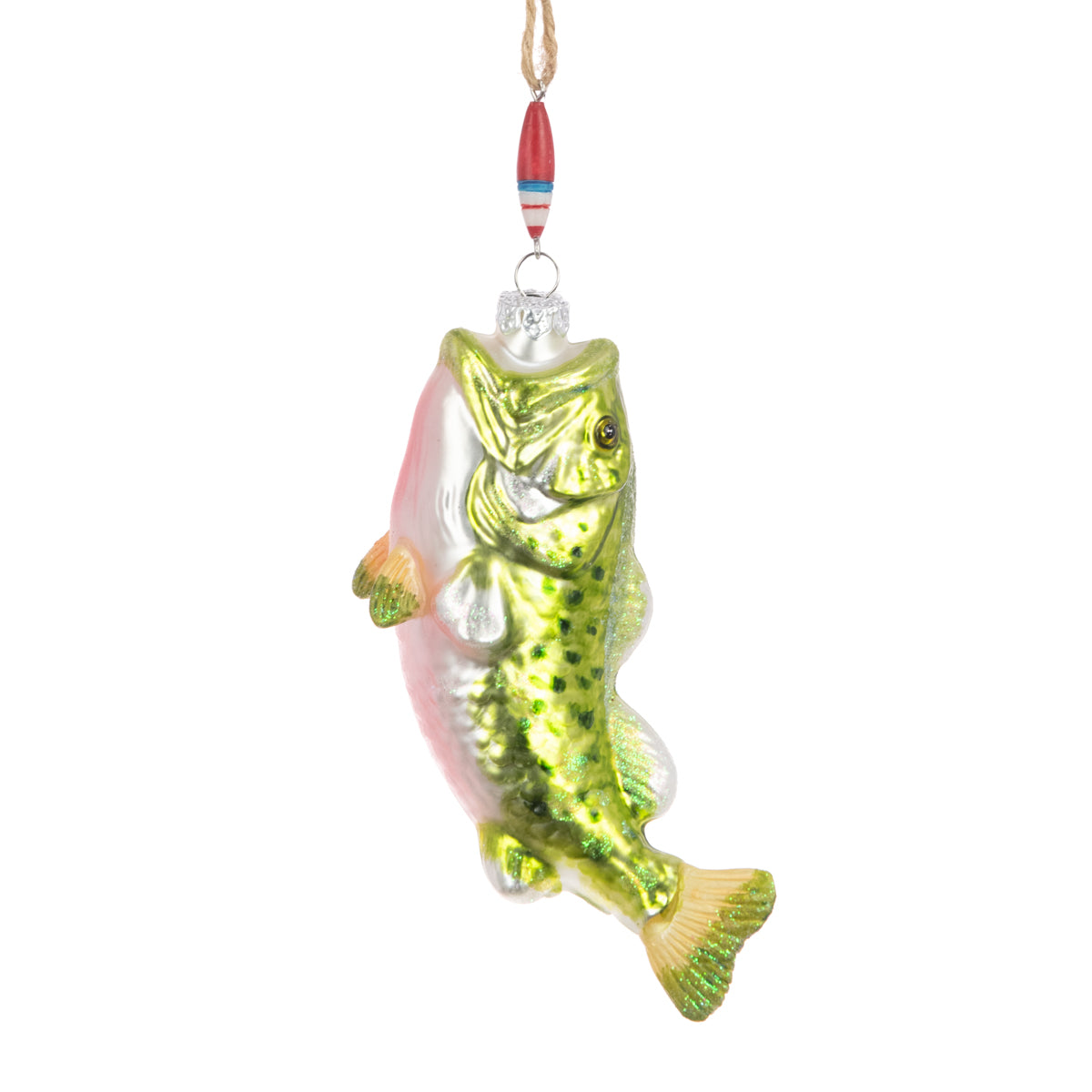 Glass Fish Bauble - 13cm