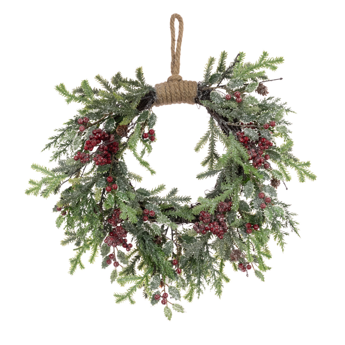 Folkingham Jute Wreath - 50cm