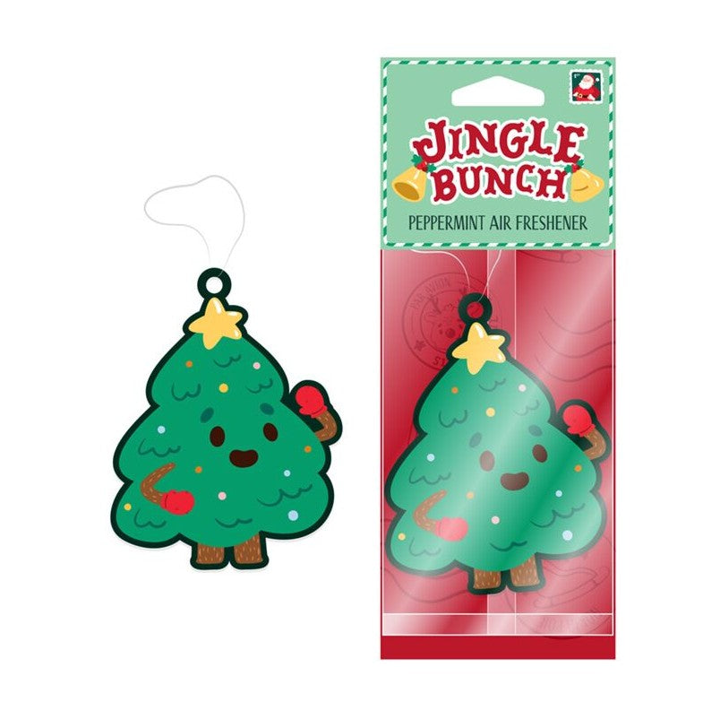 Peppermint Jingle Bunch Christmas Tree Air Freshener for Cars