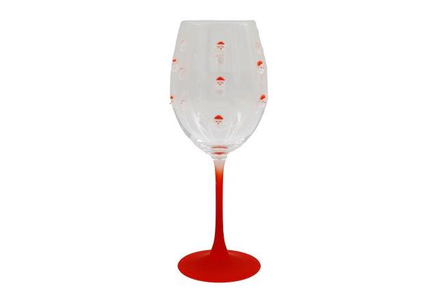 Christmas Santa Wine Glass 25cm