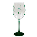 Christmas Tree Wine Glass 25cm