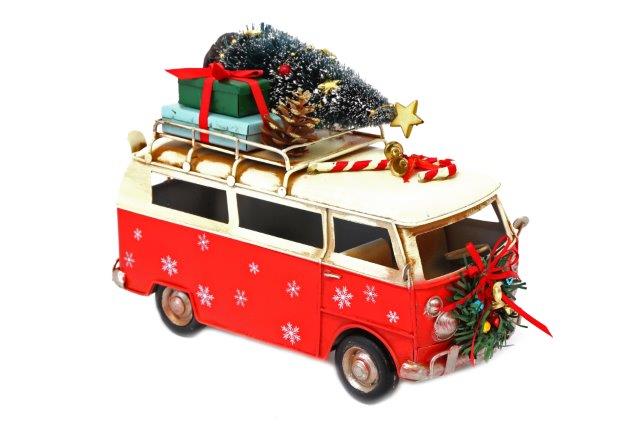 Campervan Christmas Decoration 26cm