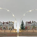 LED Light Up Christmas Shops Decoration 20.5x17.5cm