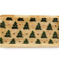 Wooden Christmas Tree Design Tray - 31.5cm