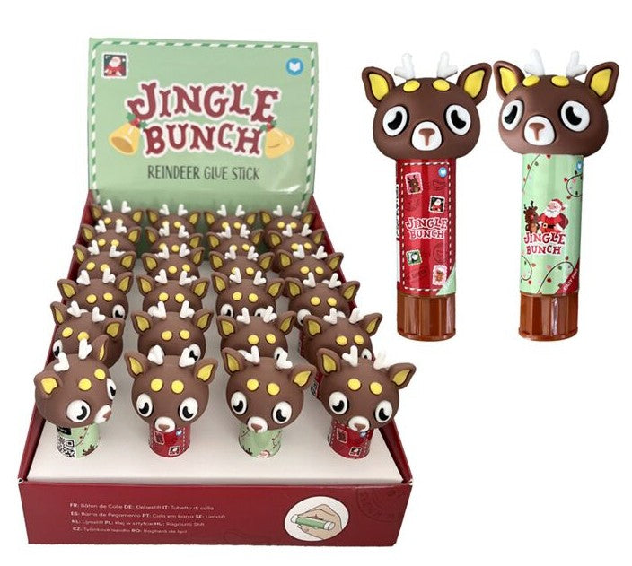 Jingle Bunch Christmas Reindeer Glue Stick