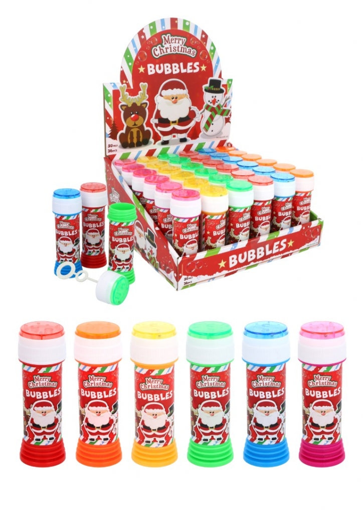 Christmas Santa Bubble Tub Individual - Stocking Filler