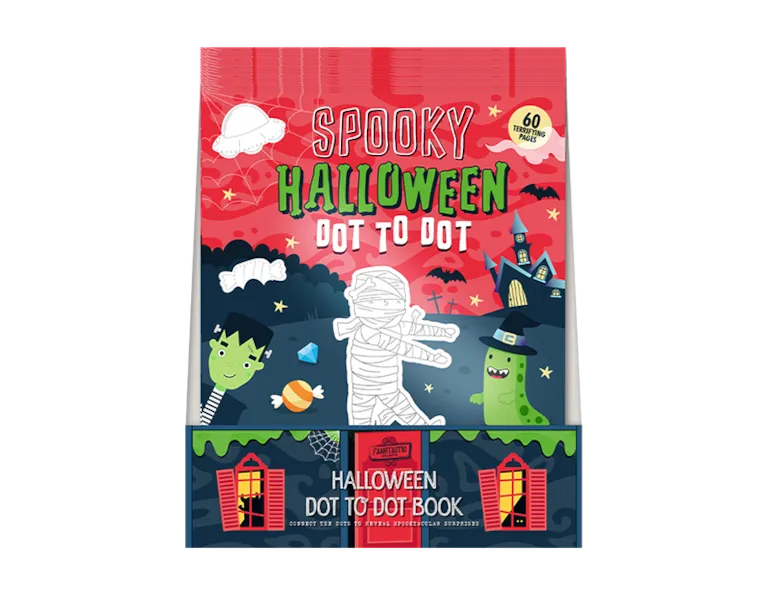 Halloween Dot-To-Dot & Activity Book