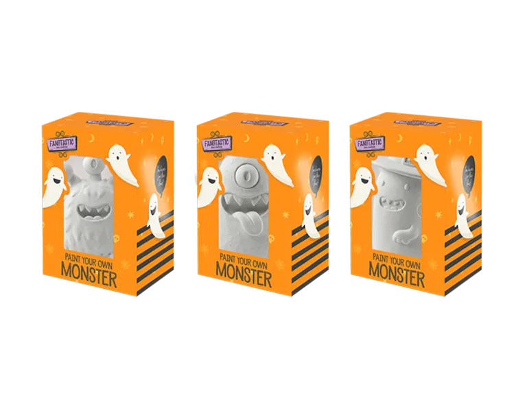 Halloween Paint Your Own Mini Figurine
