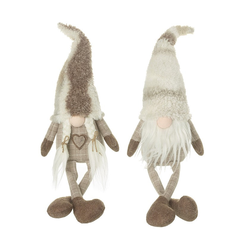 Brown & Cream Sitting Gonk - Boy or Girl