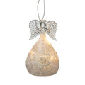 Glass Light Up Praying Ange
