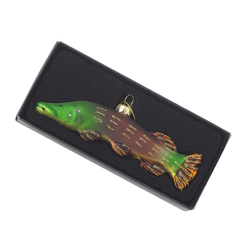 Hanging Green Fish Decoration