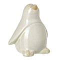 Ceramic White Penguin Christmas Ornament