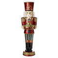 Giant Nutcracker Santa with Moving Train - 152cm