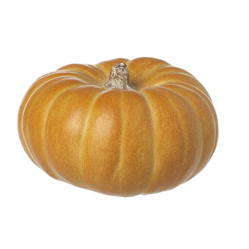 Orange Decorative Pumpkin - 11.5cm