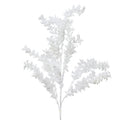 Christmas White Spray on Stem - 75cm