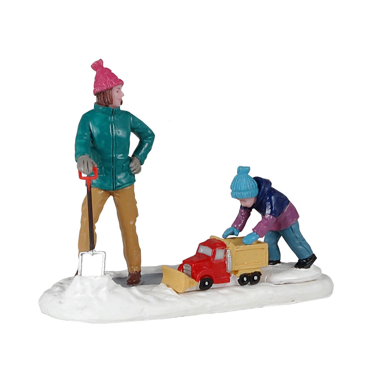 Lemax - Clearing The Sidewalk Figurine