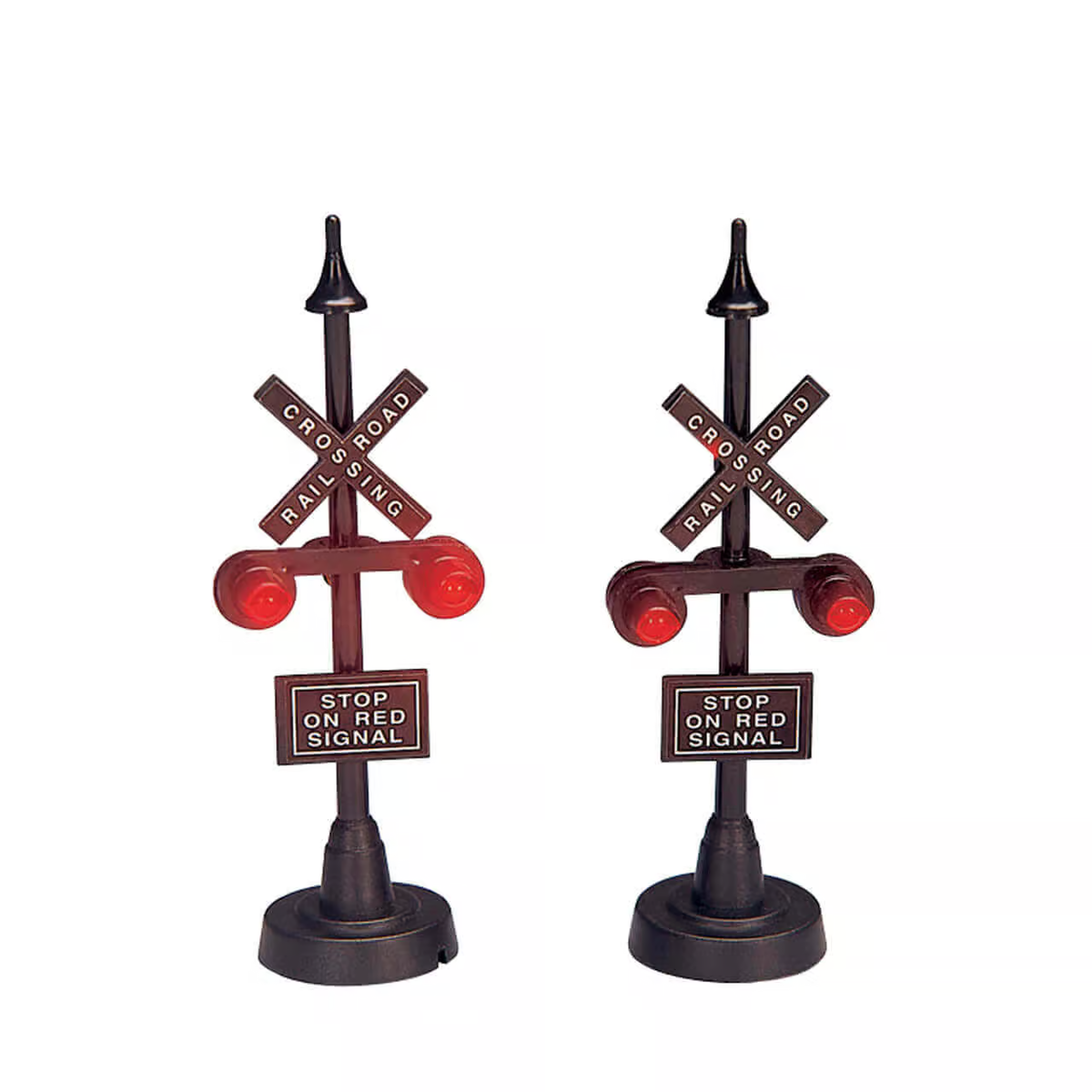 Lemax Railway Stop Light - Set of 2