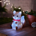 Inlit Ice Light Up Fox - Battery Operated - 14cm