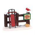 Lemax Sled Parking Only Christmas Figurine