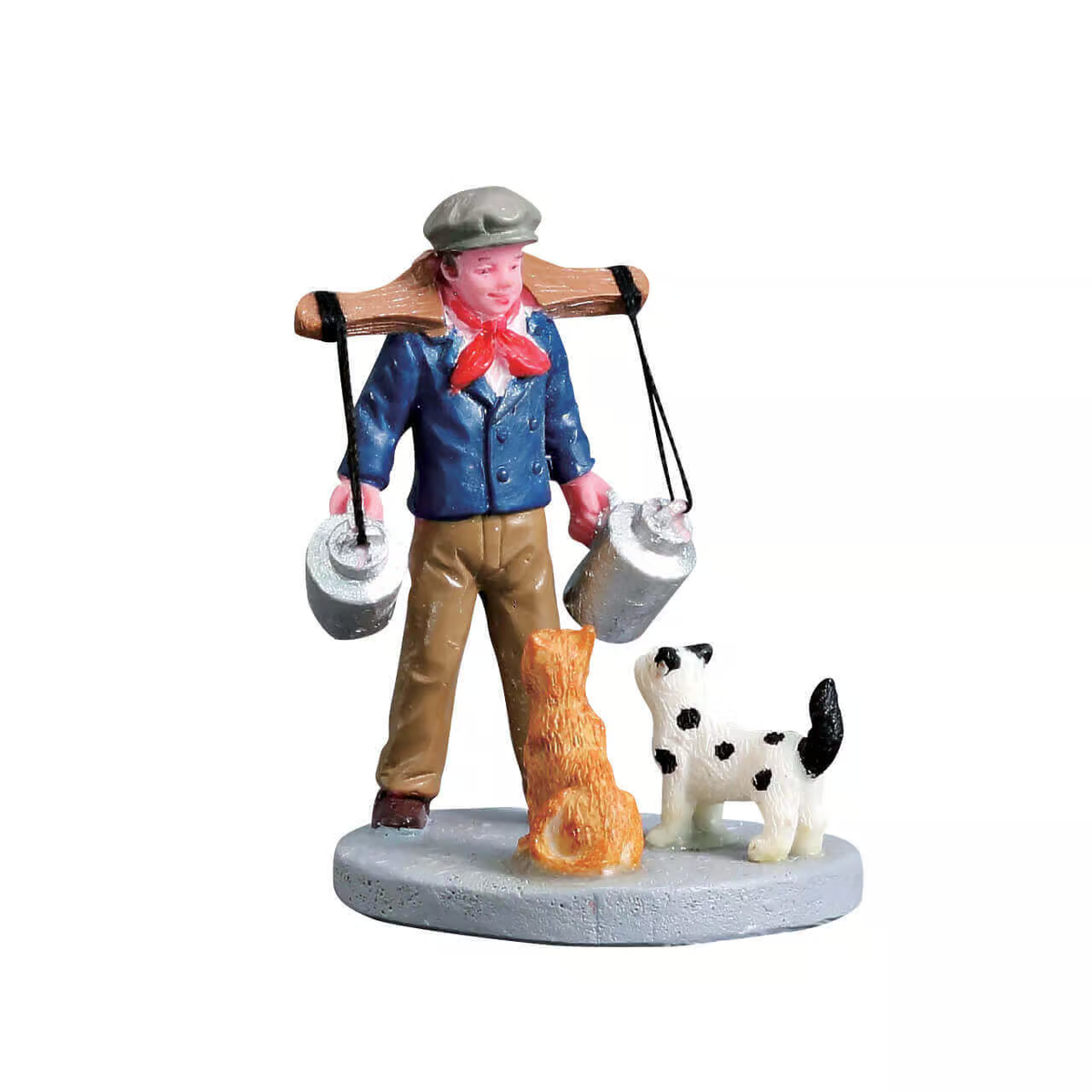 Lemax - Delivering Milk Christmas Village Figurine