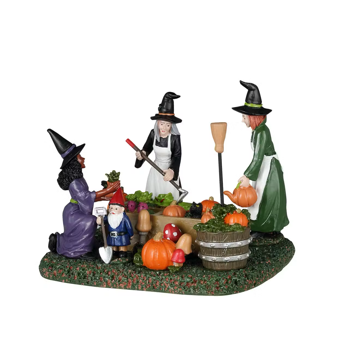 Lemax Spooky Town - Witches' Community Garden