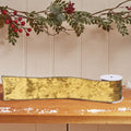 Gold Deluxe Velvet Wired Ribbon 3m - 39mm