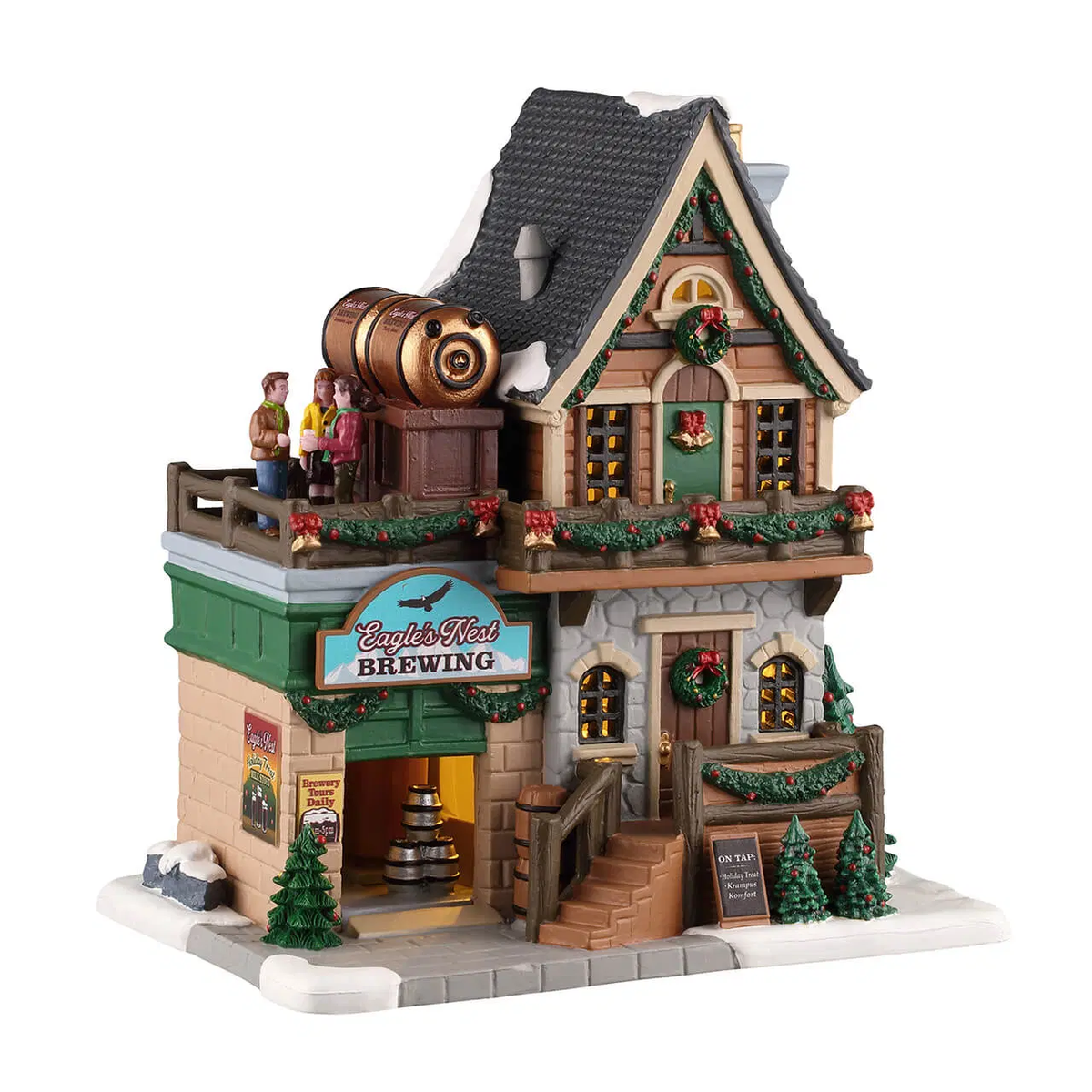 Lemax Eagle's Nest Brewing – with Lights – 2026