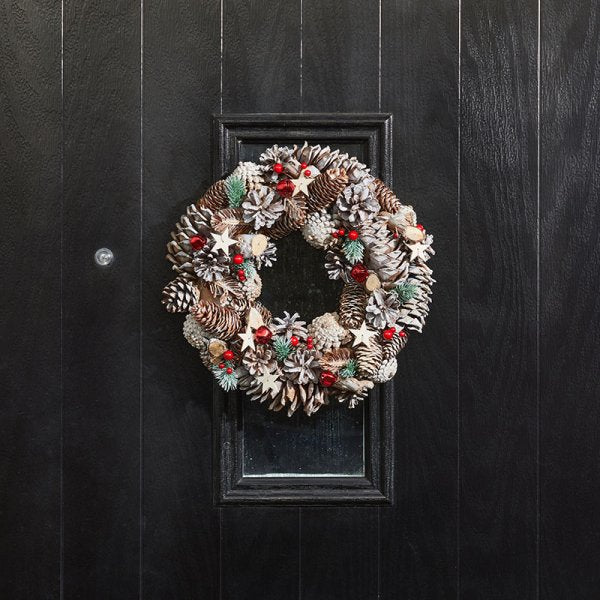 X-Large FrostStar Festive Wreath - 50cm