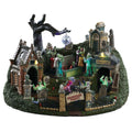 Lemax Spooky Town - Graveyard Party Halloween Animated Scene with Lights, Sound & Motion