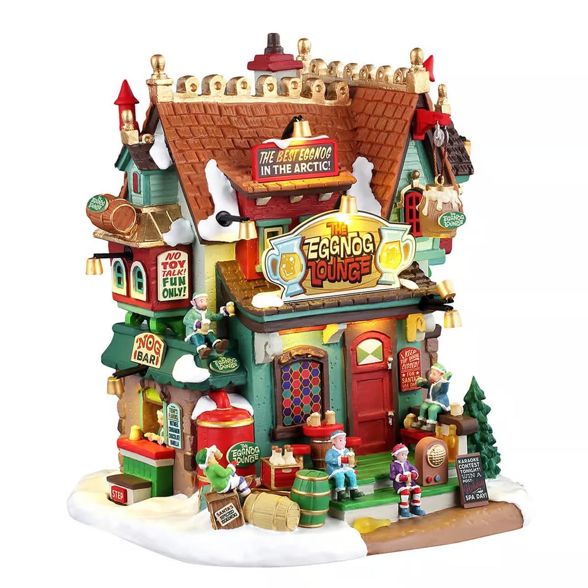 Lemax The Eggnog Lounge – with Lights – 2026