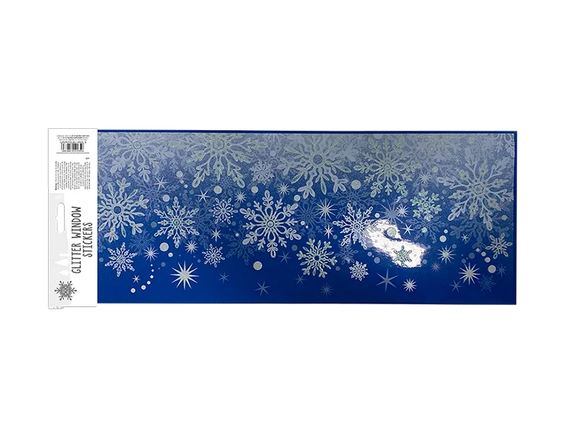 Christmas Glitter Window Decoration Stickers