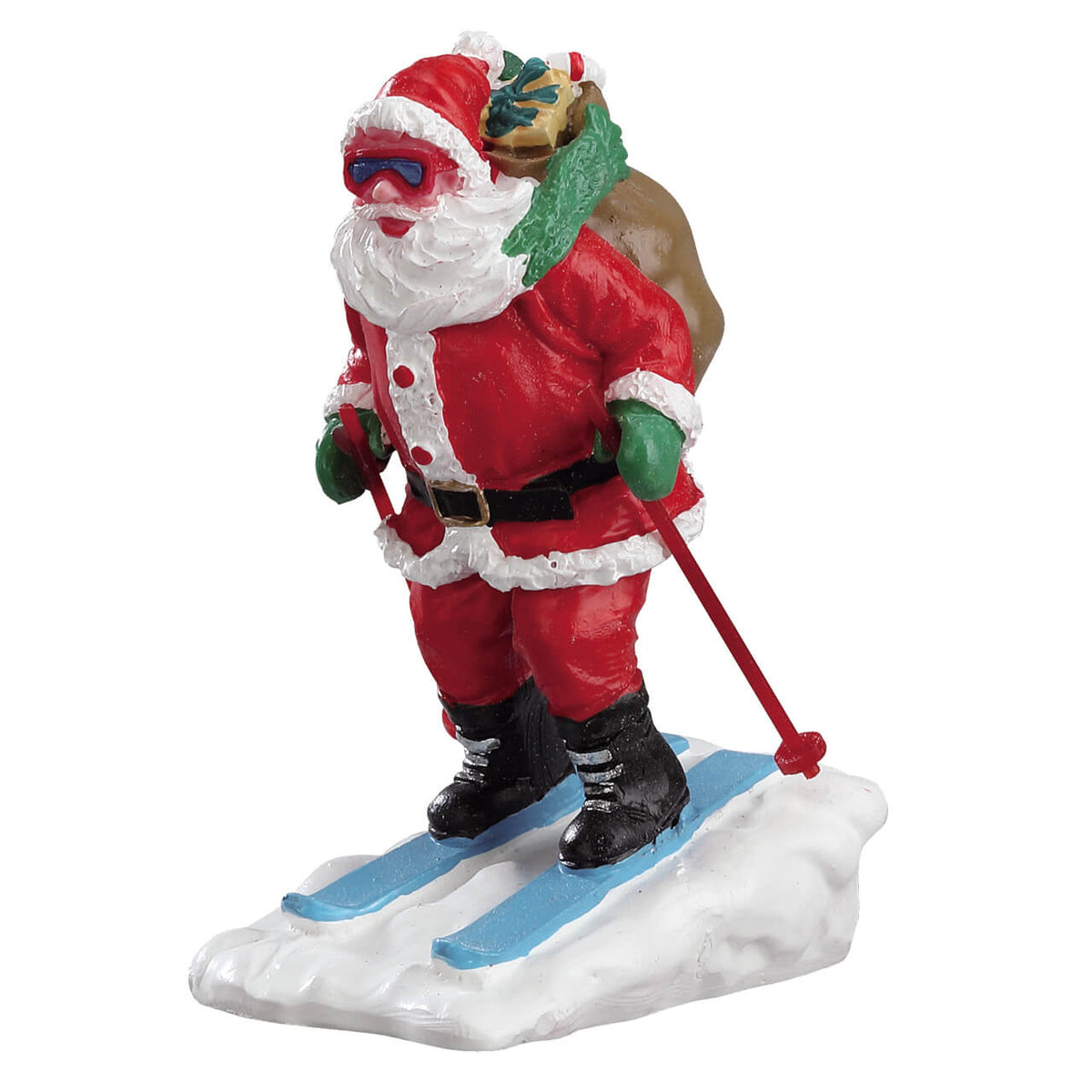 Lemax - Santa Skier Christmas Village Figurine