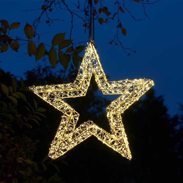 Galaxy Star with 1800 Warm White LED Lights Low Voltage