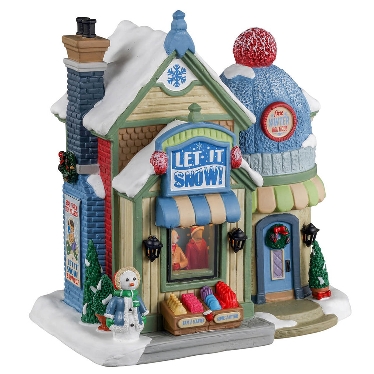 Lemax - Let It Snow! Christmas Village Light Up Shop
