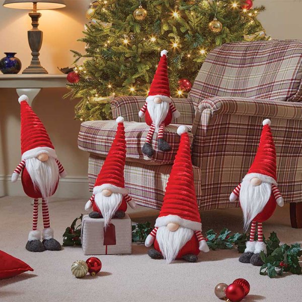 GrooviKert Christmas Gonk - Red