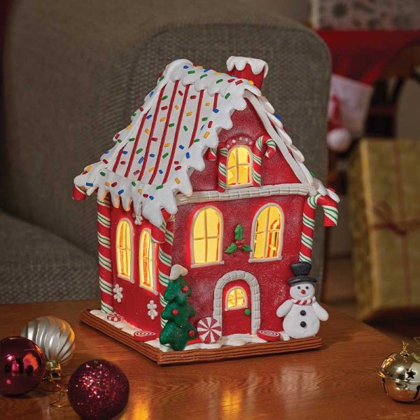 Three Kings Gingerbread Frosty CandyCabin - 20cm