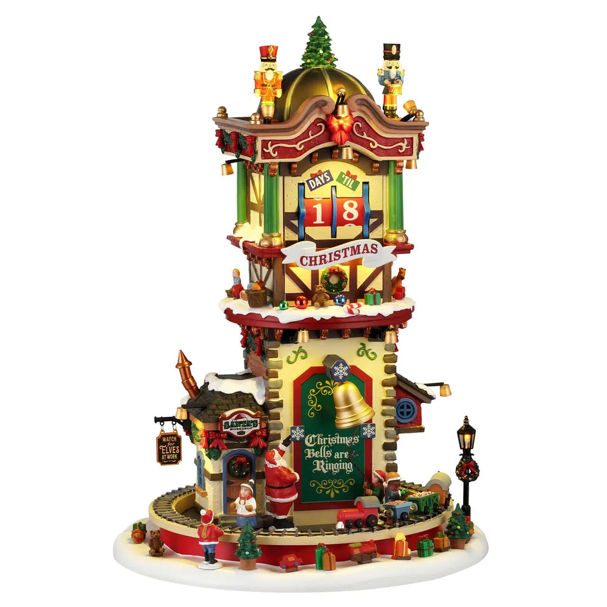 Lemax Christmas Time Countdown – with Lights, Sound & Motion – 2026