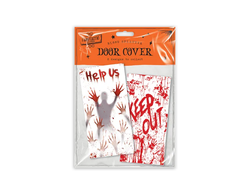 Halloween Scary Door Cover