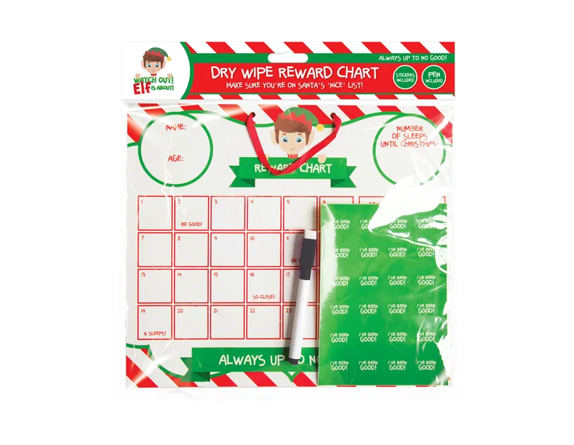 Elf Reward Chart Set