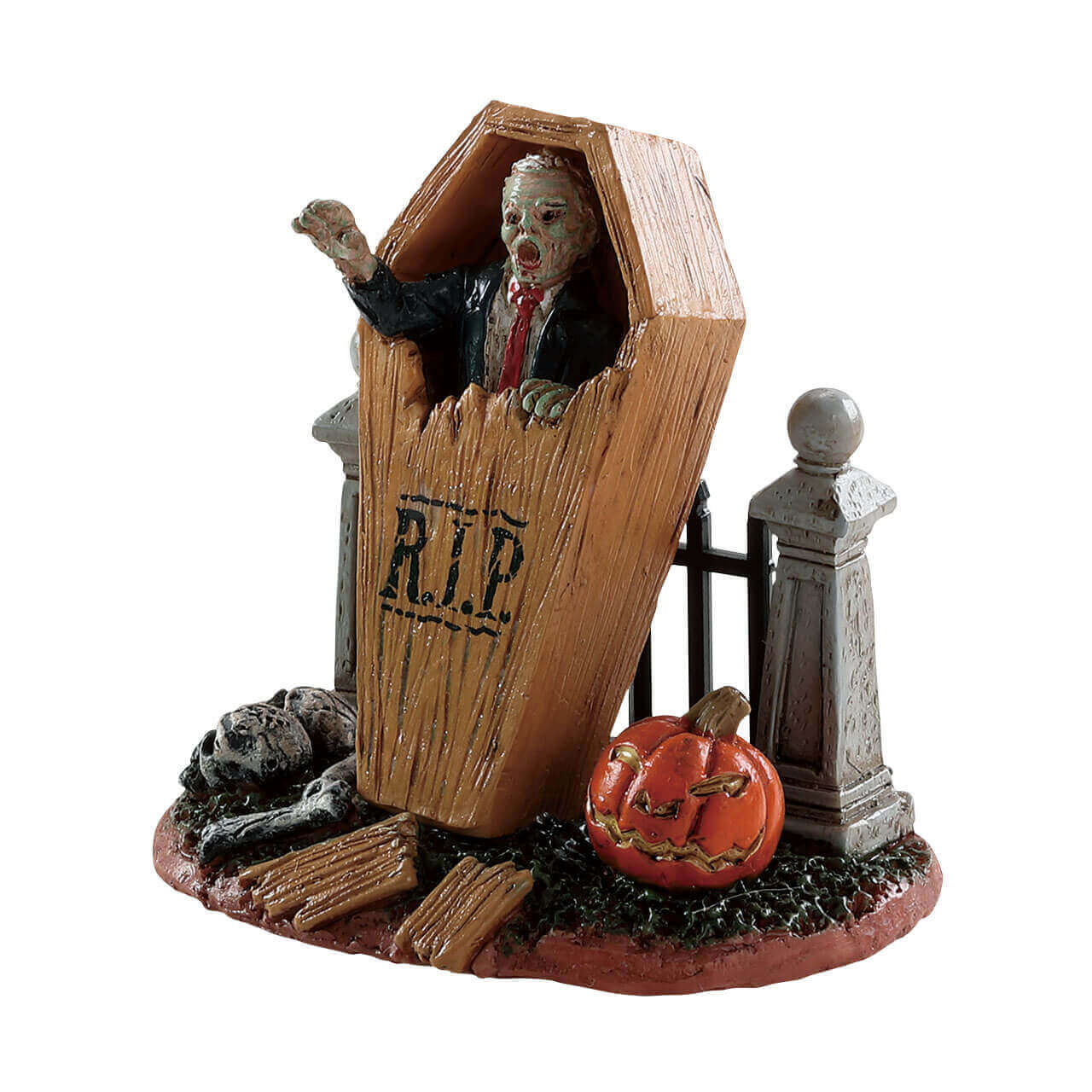 Lemax Haunted Cemetery Statue – Gruselige Friedhofsfigur Aus Polyresin, Ca. 6,6 Cm Hoch