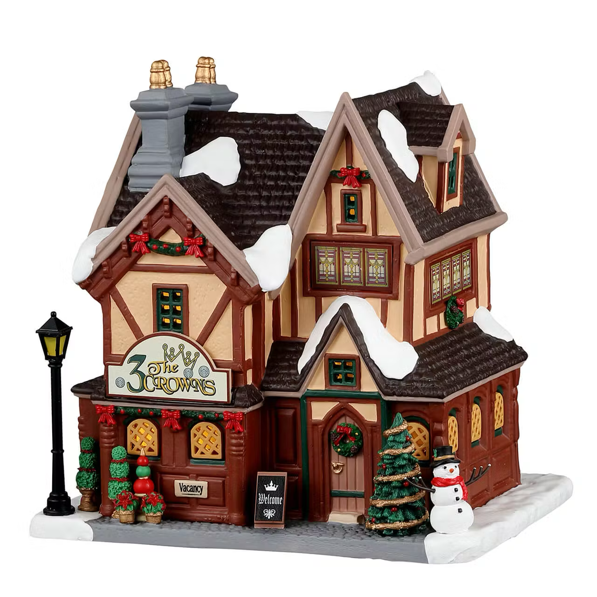 Lemax - The 3 Crowns Inn Light Up Christmas Village