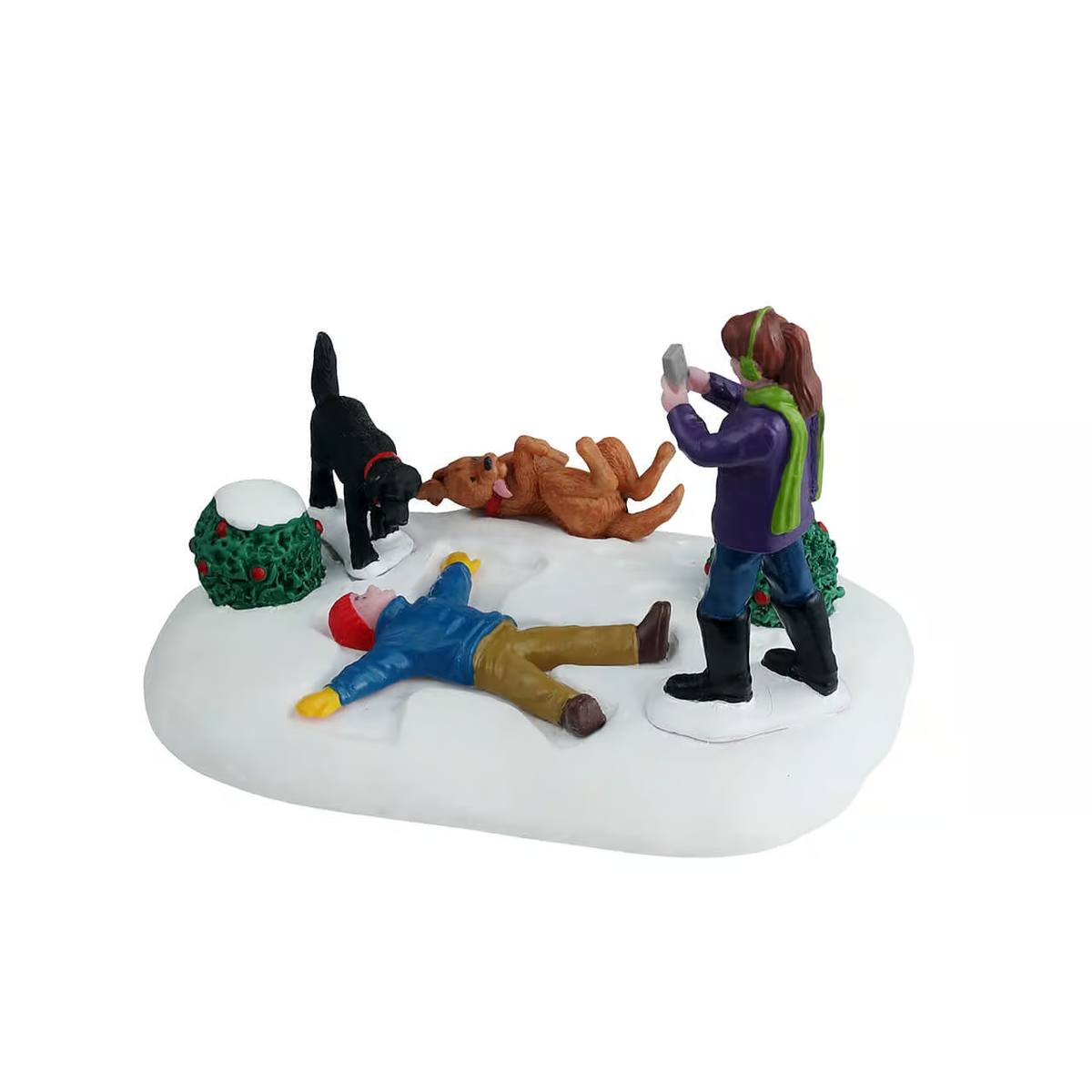 Lemax - Snow Angel's Best Friend Christmas Village Figurine Scene