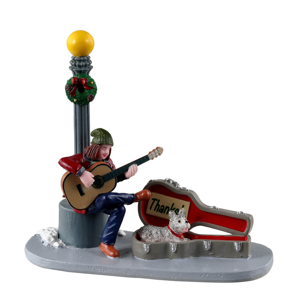 Lemax Downtown Busker Christmas Village Figurine