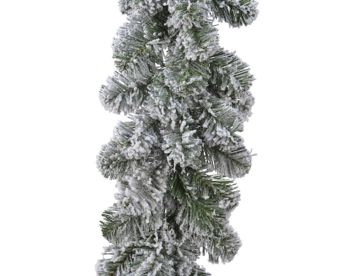 Everlands Snowy Imperial Christmas Garland - 30(D) x 270cm