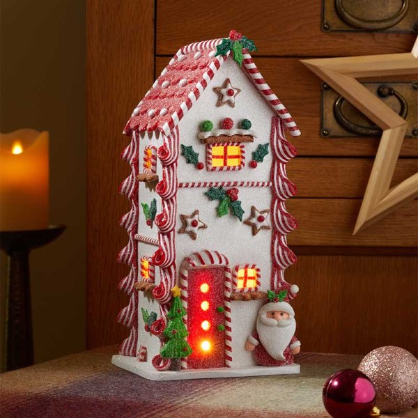 Three Kings Gingerbread Santa CandyHome - 29cm