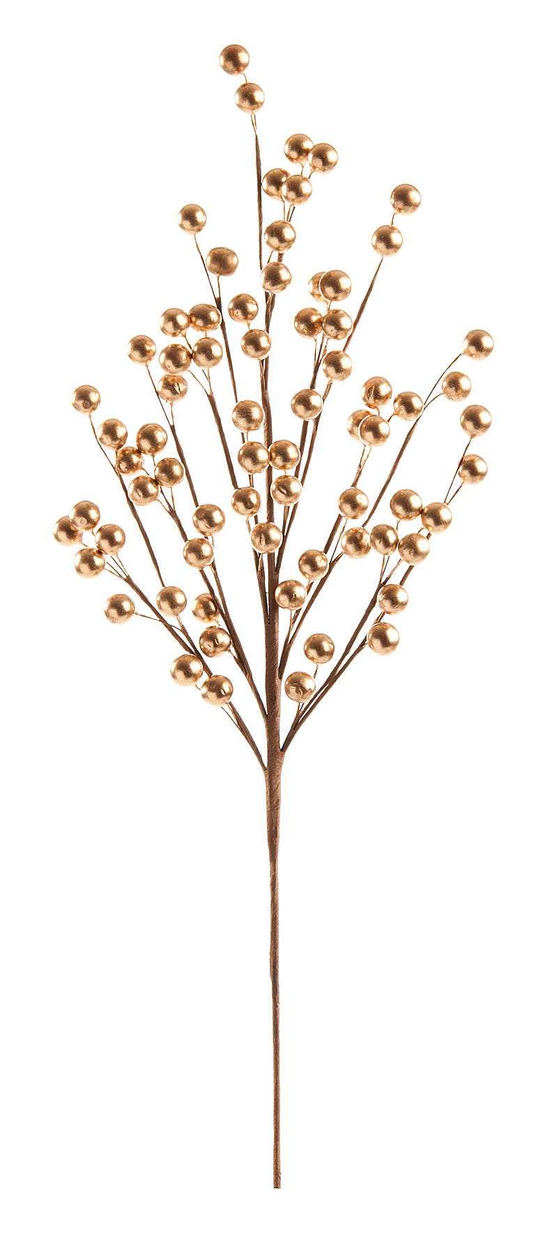 Large 56cm Gold Berry Spray