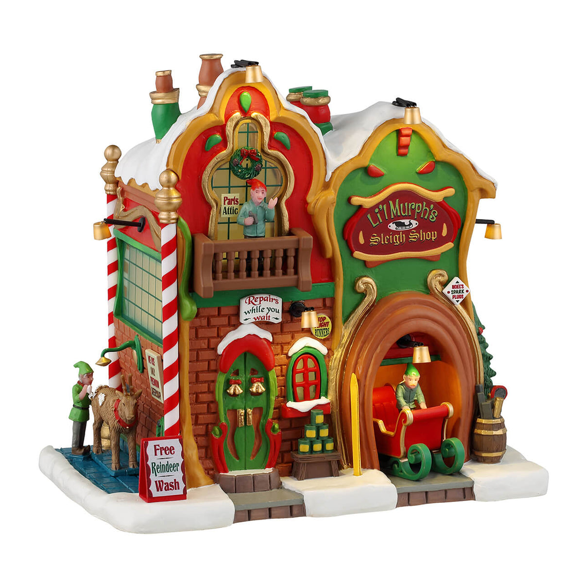 Lemax - Li'l Murph's Sleigh Shop