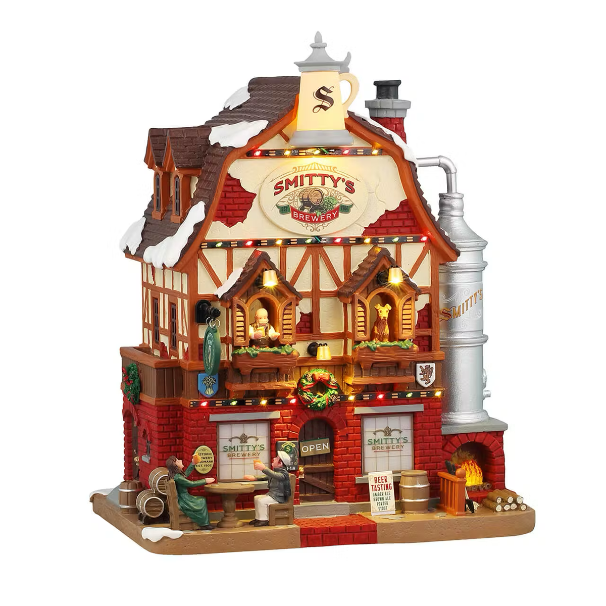 Lemax - Smitty's Brewery Light Up Village