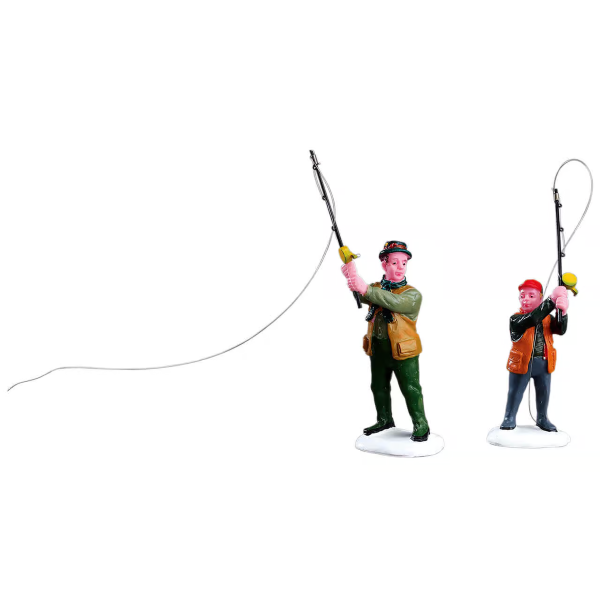 Lemax - Flyfishing With Dad Christmas Village Figurines - Set of 2