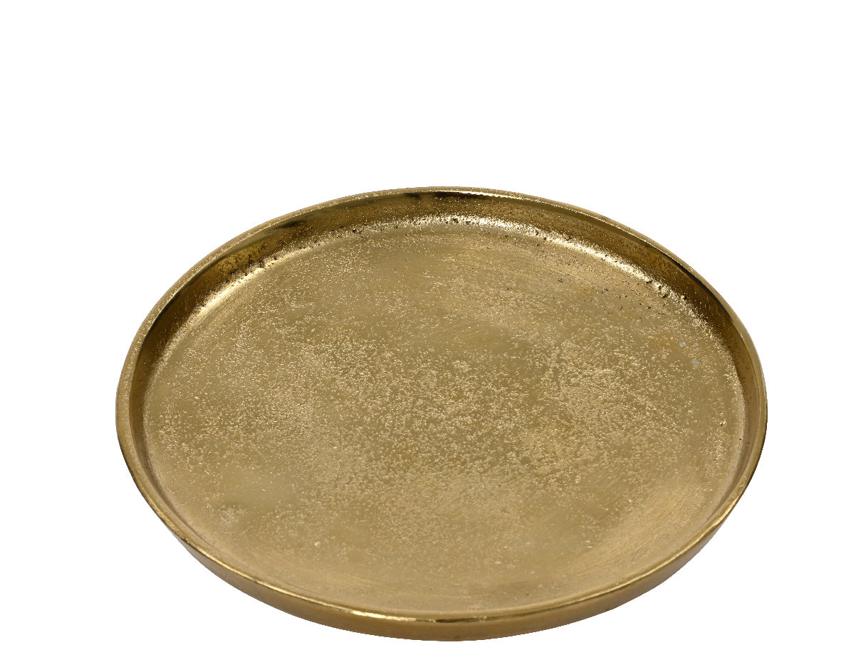 Decorative Gold Centrepiece Plate - 30cm
